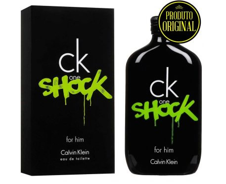 ckoneshock - Perfume Calvin Klein CK One Shock For Him Eau de Toilette 200 ml R$ 140