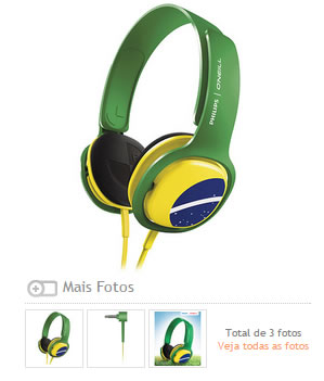 fonedeouvidobrasil - Fone de Ouvido Philips do Brasil O'Neill R$ 27,60